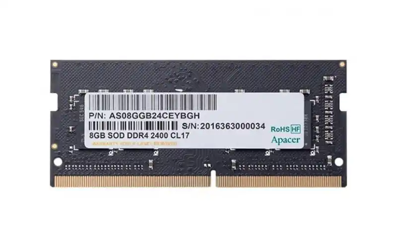 Оперативная память Apacer AS08GGB32CSYBGH, DDR4 SDRAM, 3200 МГц, 8Гб, AS08GGB32CSYBGH
