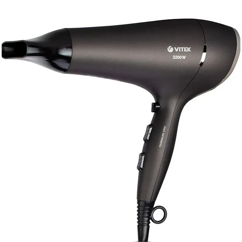 Фен VITEK VT-2533, 2200 Вт, Серый..