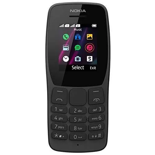 Мобильный телефон Nokia 110, Чёрный..