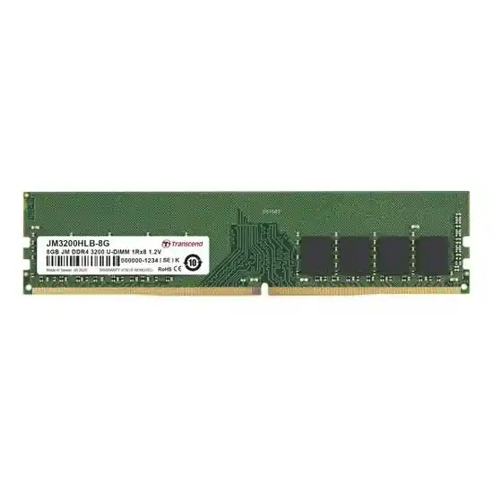 .8GB DDR4-  3200MHz Transcend PC25600, CL22, 288pin DIMM 1.2V