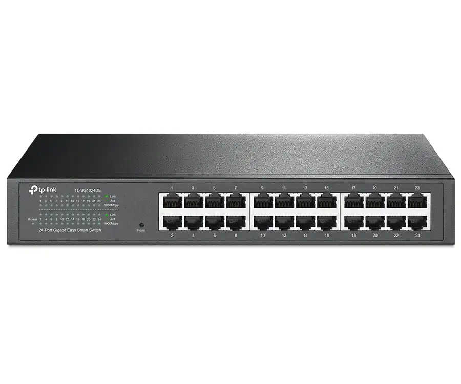 Купить  Коммутаторы - Сетевой коммутатор TP-LINK TL-SG1024DE, 24x 1..