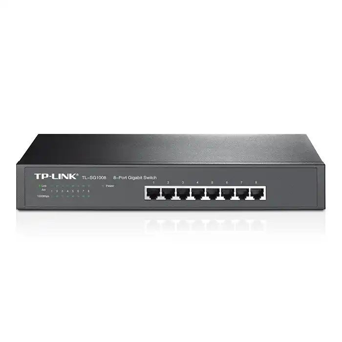 Купить  Коммутаторы - Сетевой коммутатор TP-LINK TL-SG1008, 8x 10/1..