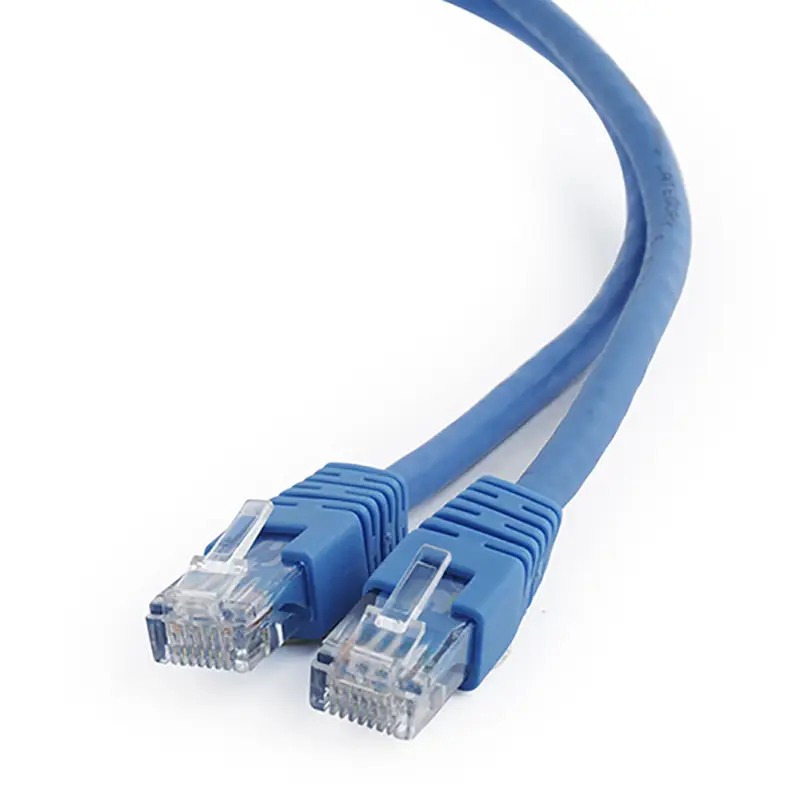 Patch Cord Cat.6U  0.25m, Blue, PP6U-0.25M/B, Cablexpert, Stranded Unshielded