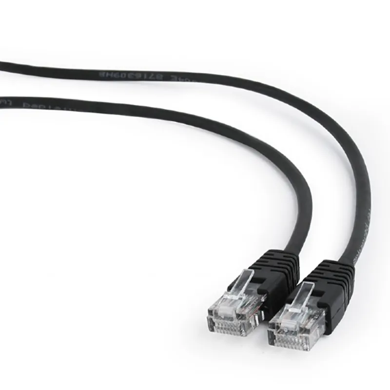 Cumpara  Cabluri de legătură - Патч-корд Cablexpert PP12-1M/BK, CAT5e UTP, 1..