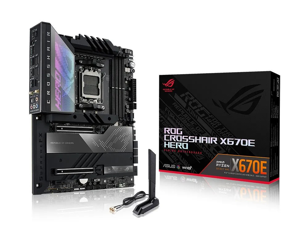MB AM5 ASUS ROG CROSSHAIR X670E HERO, ATX