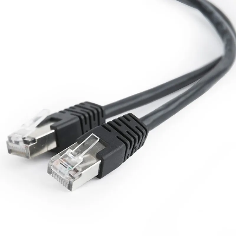 Cumpara  Cabluri de legătură - Патч-корд Cablexpert PP22-1M/BK, Cat5e FTP, 1..