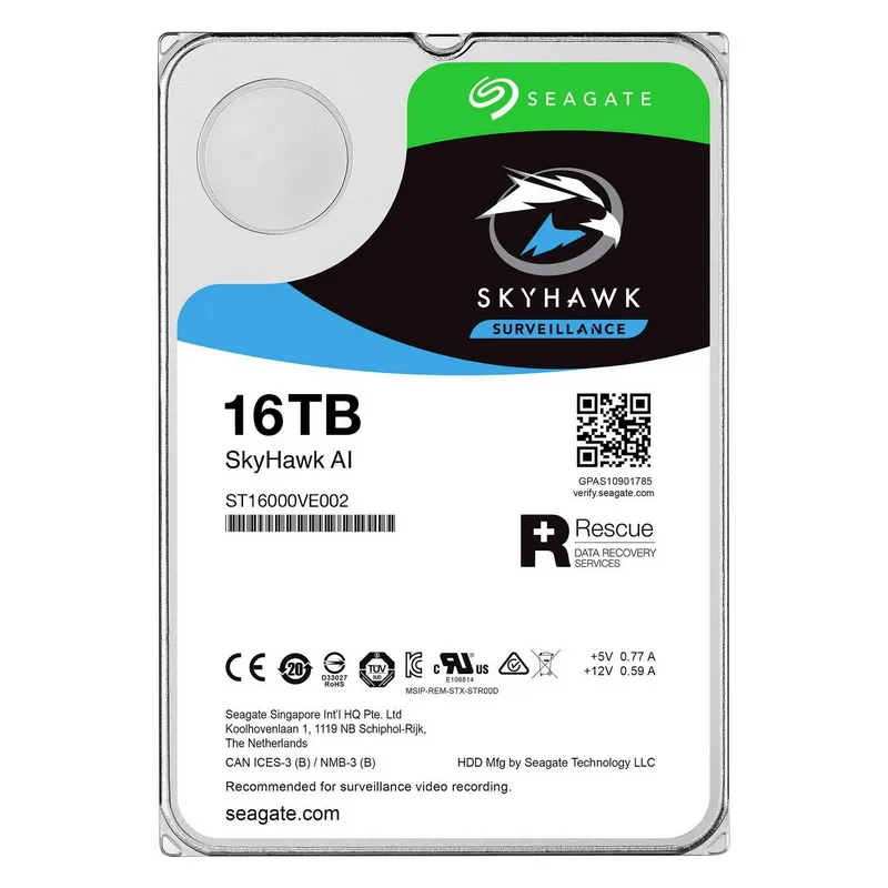 Жесткий диск Seagate SkyHawk AI, 3...