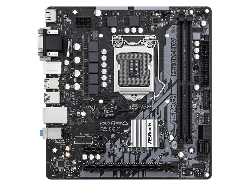 MB S1200 ASRock H510M-HDV R2.0  mATX