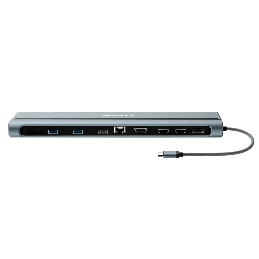 USB-концентратор Canyon DS-90, Серы..