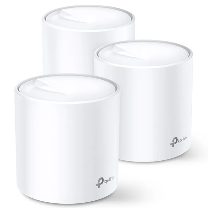 Whole-Home Mesh Dual Band Wi-Fi 6 System TP-LINK, "Deco X60(3-pack)", 3000Mbps, MU-MIMO, Gbit Ports
