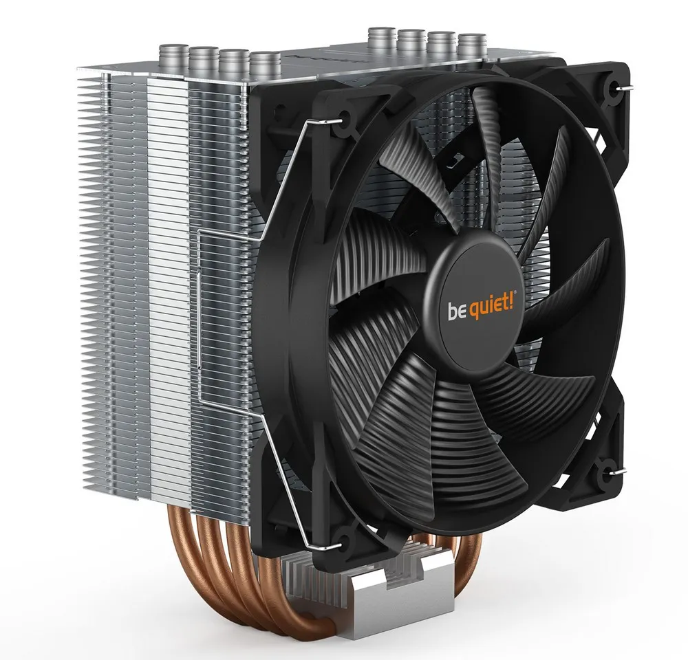 AC be quiet! "Pure Rock 2" (19.1-26,8dBA, 1500RPM, 120mm, PWM, 150W, 4x6mm, 580g.)