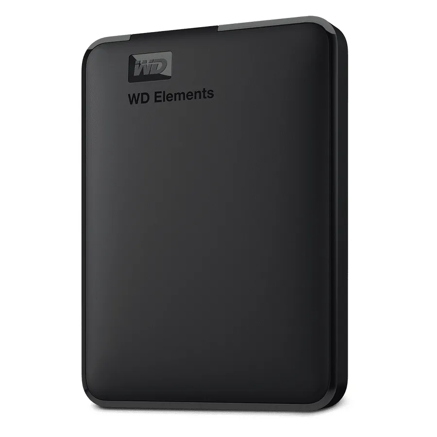 2.0TB (USB3.0) 2.5"  WD Elements Portable External Hard Drive (WDBU6Y0020BBK-WESN)", Black