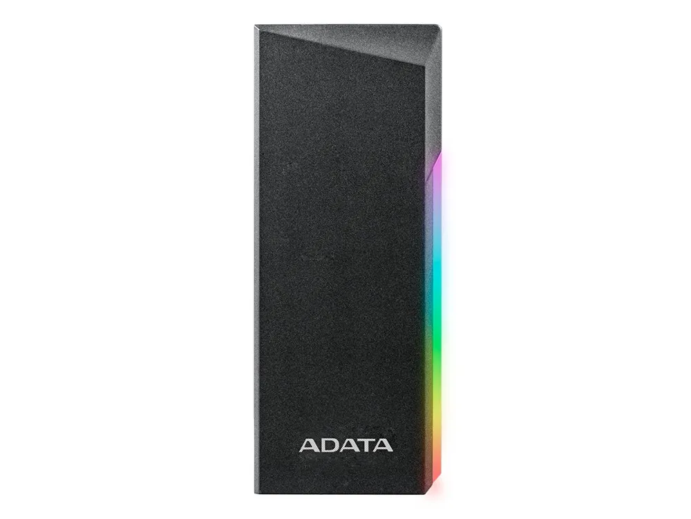 .M.2 SATA /NVMe SSD Enclosure ADATA XPG EC700G USB3.1 Type-C/A, RGB, Slim Durable Aluminum