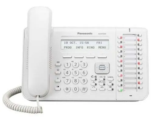 Cumpara  Telefoane cu fir - Цифровой телефон Panasonic KX-DT543RU, Белый..