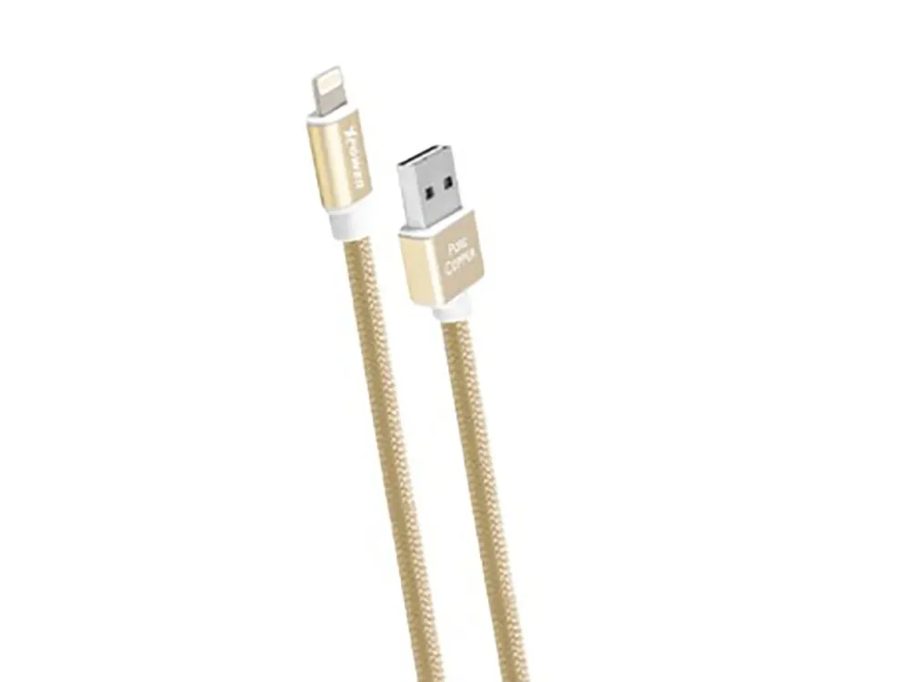 Lightning Cable Xpower, Metal, Gold