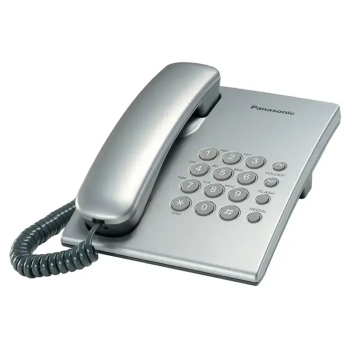 Cumpara  Telefoane cu fir - Проводной телефон Panasonic KX-TS2350, Серебр..
