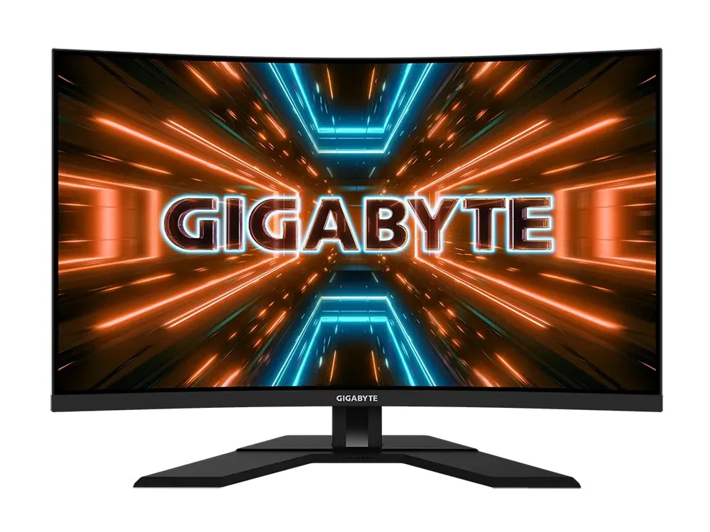 31.5" GIGABYTE M32QC,Black,Curved VA, 2560x1440,165Hz,FreeSync,1msMPRT,350cd,HDR,HDMI+DP+USB,Spkrs