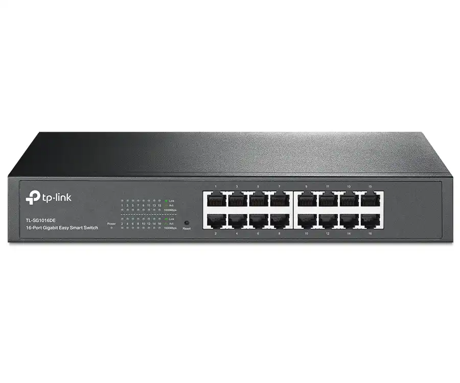 Сетевой коммутатор TP-LINK TL-SG1016DE, 16x 10/100/1000 Мбит/с
