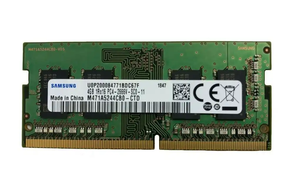 Оперативная память Samsung M378A5244CB0-CRC, DDR4 SDRAM, 2400 МГц, 4Гб, M378A5244CB0-CRCDY