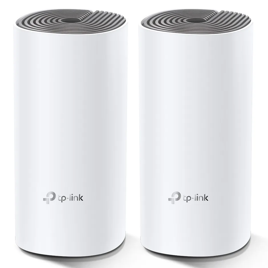Whole-Home Mesh Dual Band Wi-Fi AC System TP-LINK, "Deco E4(2-pack)", 1200Mbps, MU-MIMO, up to 260m2
