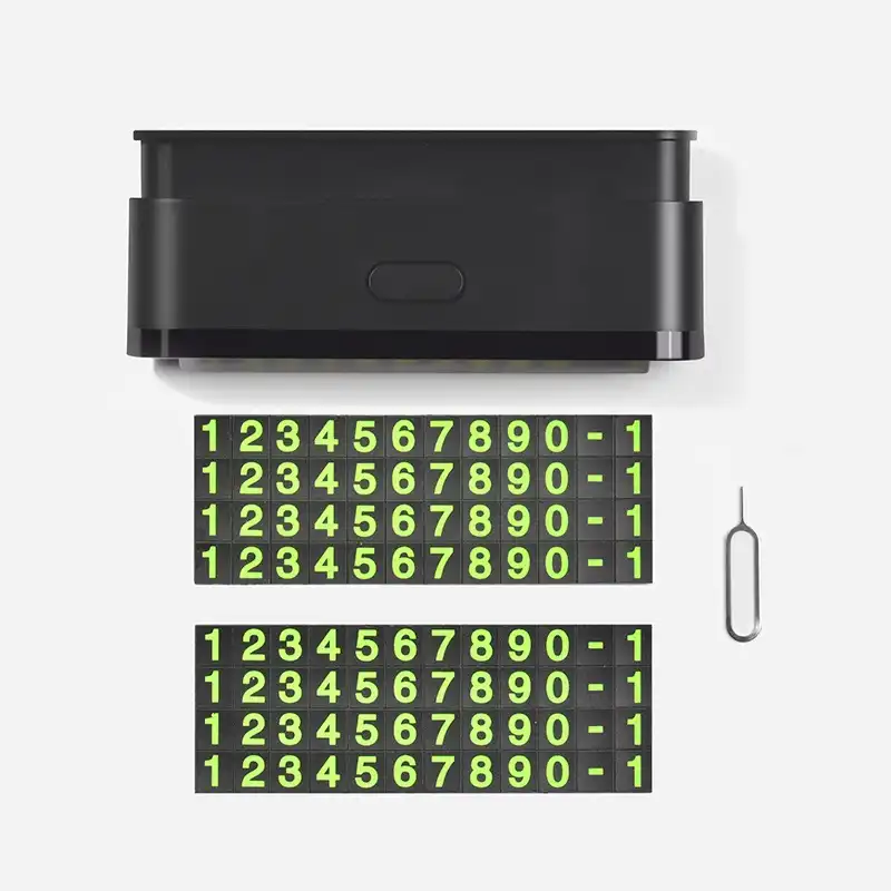 Card de parcare Hoco CPH19 Negru