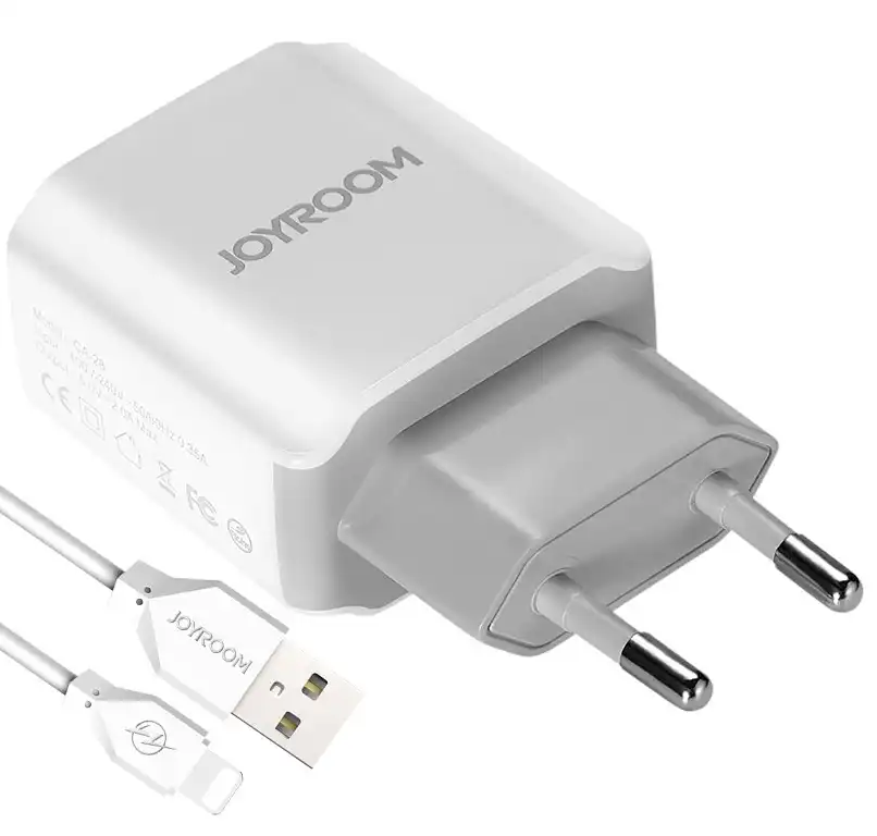 Зарядное устройство Joyroom L-221 Travel USB charger Белый