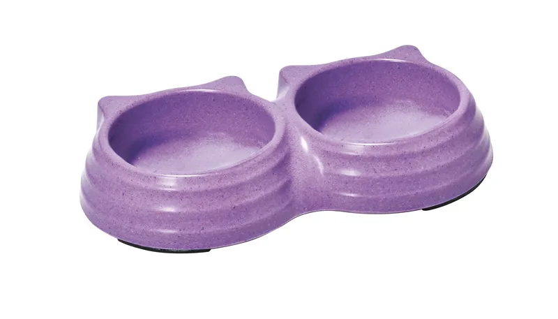 RECORD Castron din plastic BAMBOO Lilac 2х0,15L