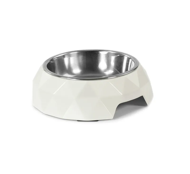 RECORD bol din inox Diamond S White 160ml
