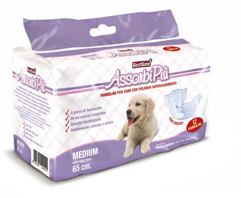 Cumpara  Scutece, scutece și șervețele - Подгузники AssorbiPiu’ MEDIUM 12pz..