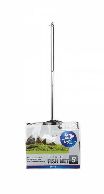 Aquael Сачок TELESCOPIC FISH NET 5″ 12,5x10cm