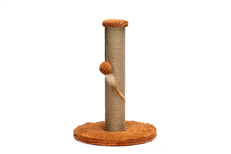 BEEZTEES кошачий скребок RIBBED Terra 35x35x50 cm
