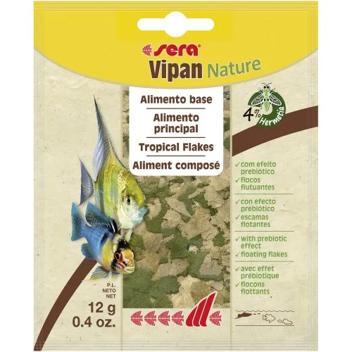 Cumpara  Hrană pentru pești și reptile - SERA Vipan Nature 12g..