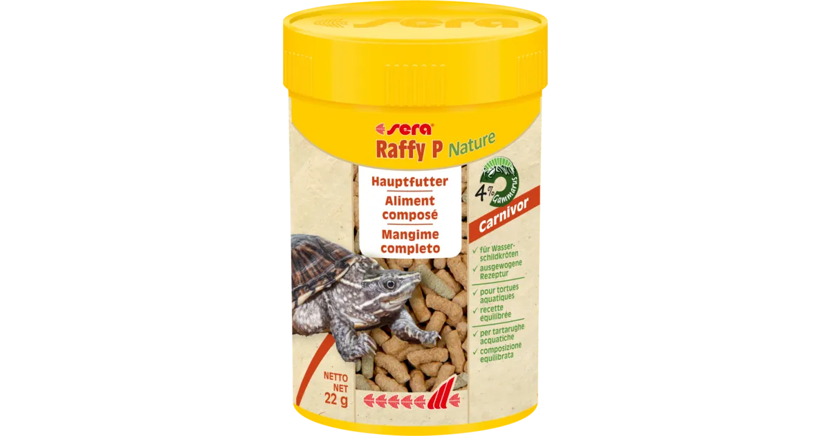 Cumpara  Hrană pentru pești și reptile - SERA Raffy P Nature 100ml (22g)..