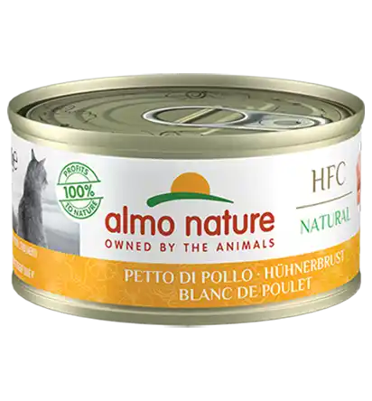 ALMO NATURE Cat HFC Can Natural  Chicken Breast 150g