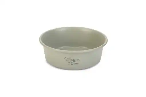 BEEZTEES Bol din inox pentru cîini FERIBO Light Grey 16cm