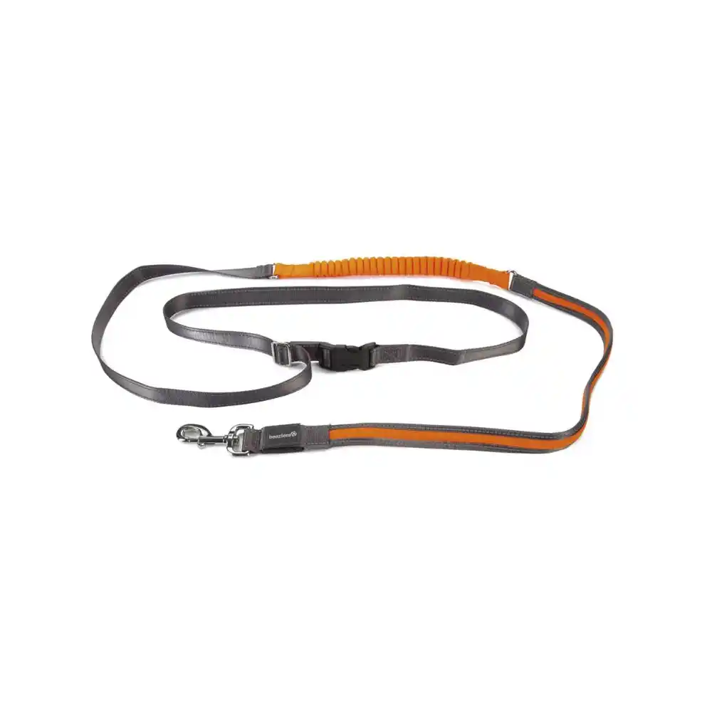 BEEZTEES BZ поводок нейлоновый JOGGINGL+ USB Grey 180-200×25