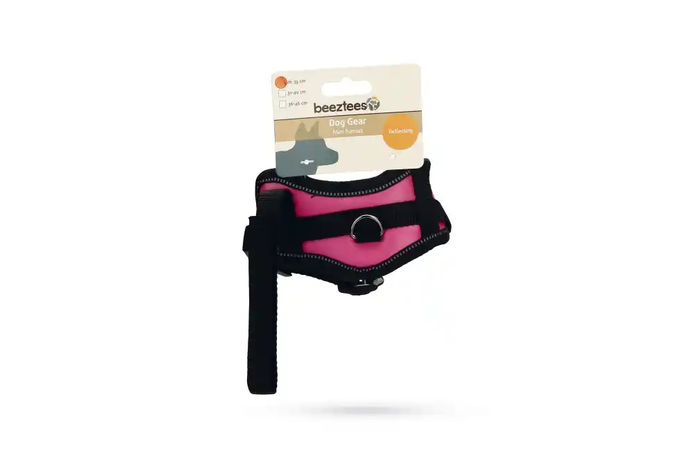 BEEZTEES Шлейка-мини PINKY Pink 15×26-35cm