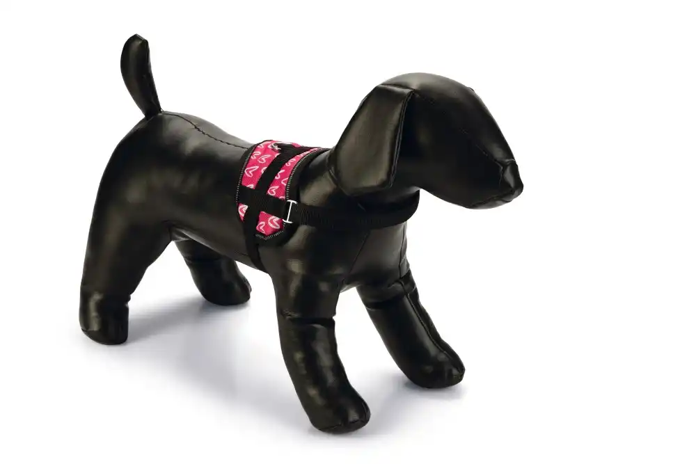 BEEZTEES Шлейка-мини HEART Pink 15×31-40cm