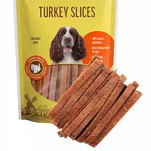 Dog Fest Полоски из мяса индюка, для всех пород собак, 90г.