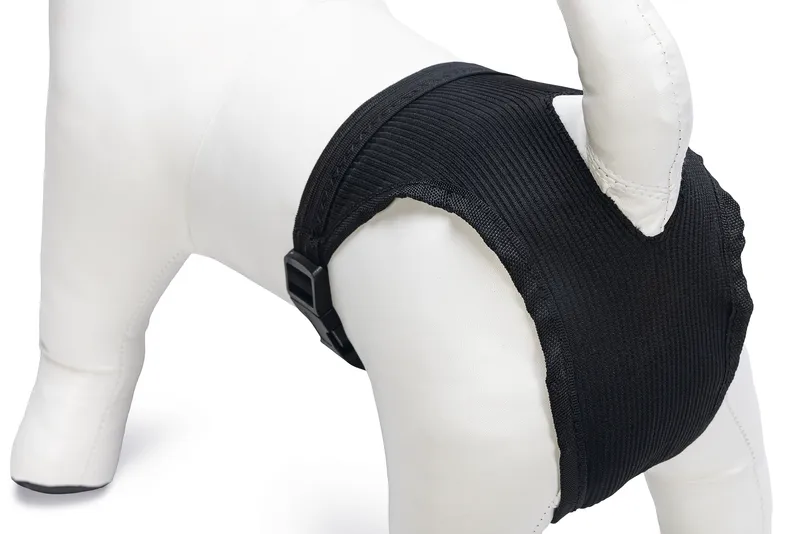 BEEZTEES chiloți de protecție Sanitary Pants L Black 43-55