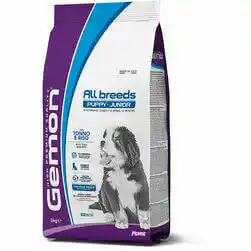 GEMON DRY DOG (ALL BREED) MINI PUPPY & JUNIOR TUNA/RICE 3kg