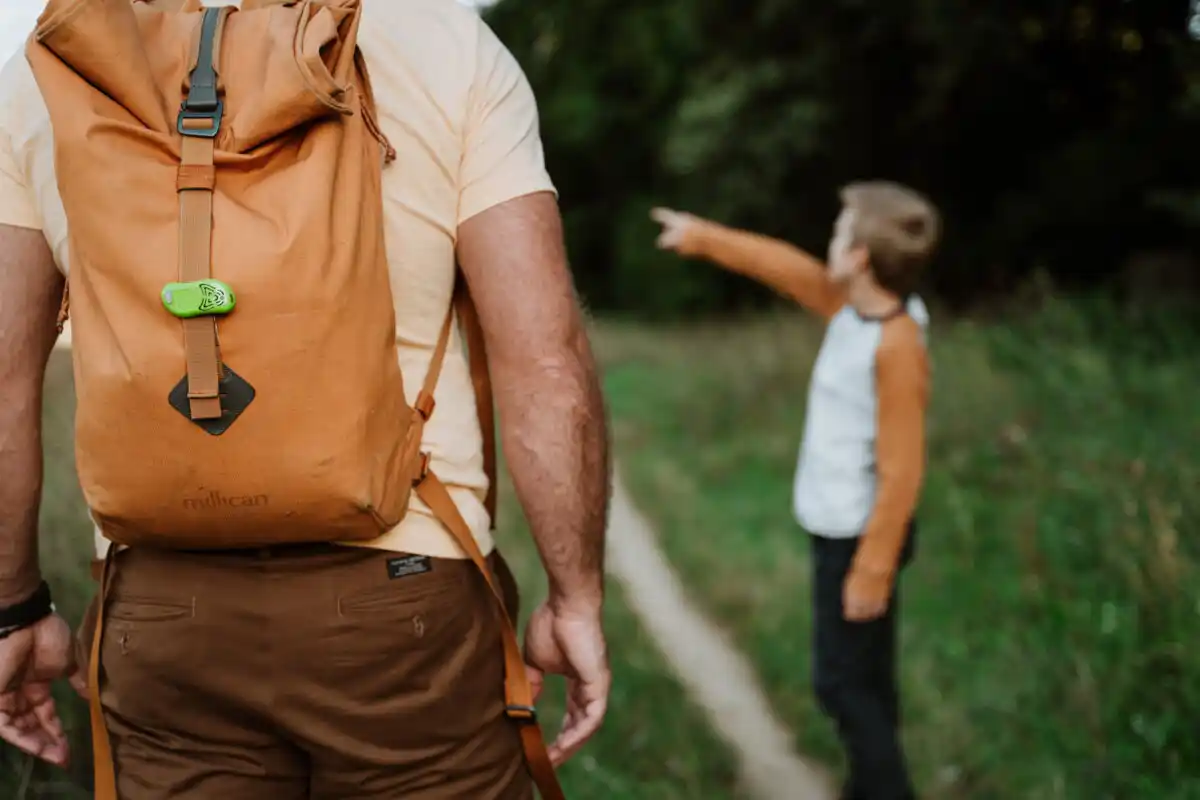 Aparat cu ultrasunete împotriva puricilor și căpușelor TICKLESS HUMAN Orange
