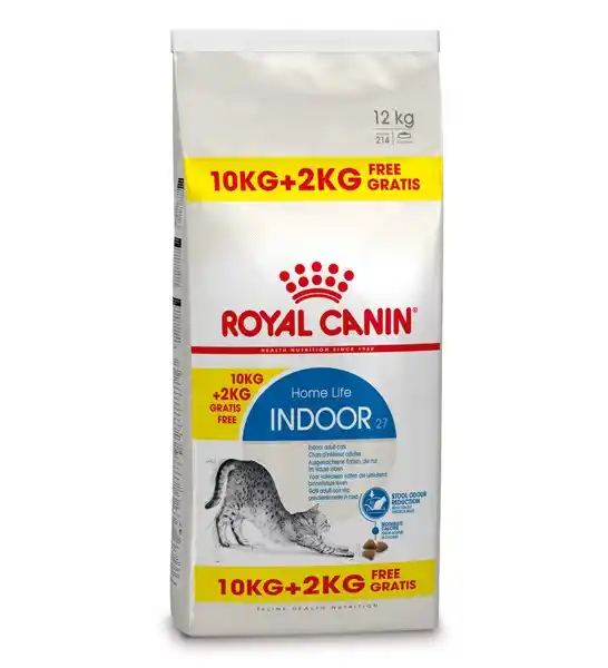 ROYAL CANIN INDOOR 10kg + 2KG