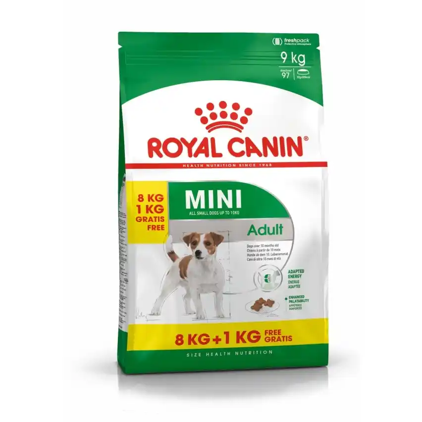 ROYAL CANIN MINI ADULT 8kg + 1KG