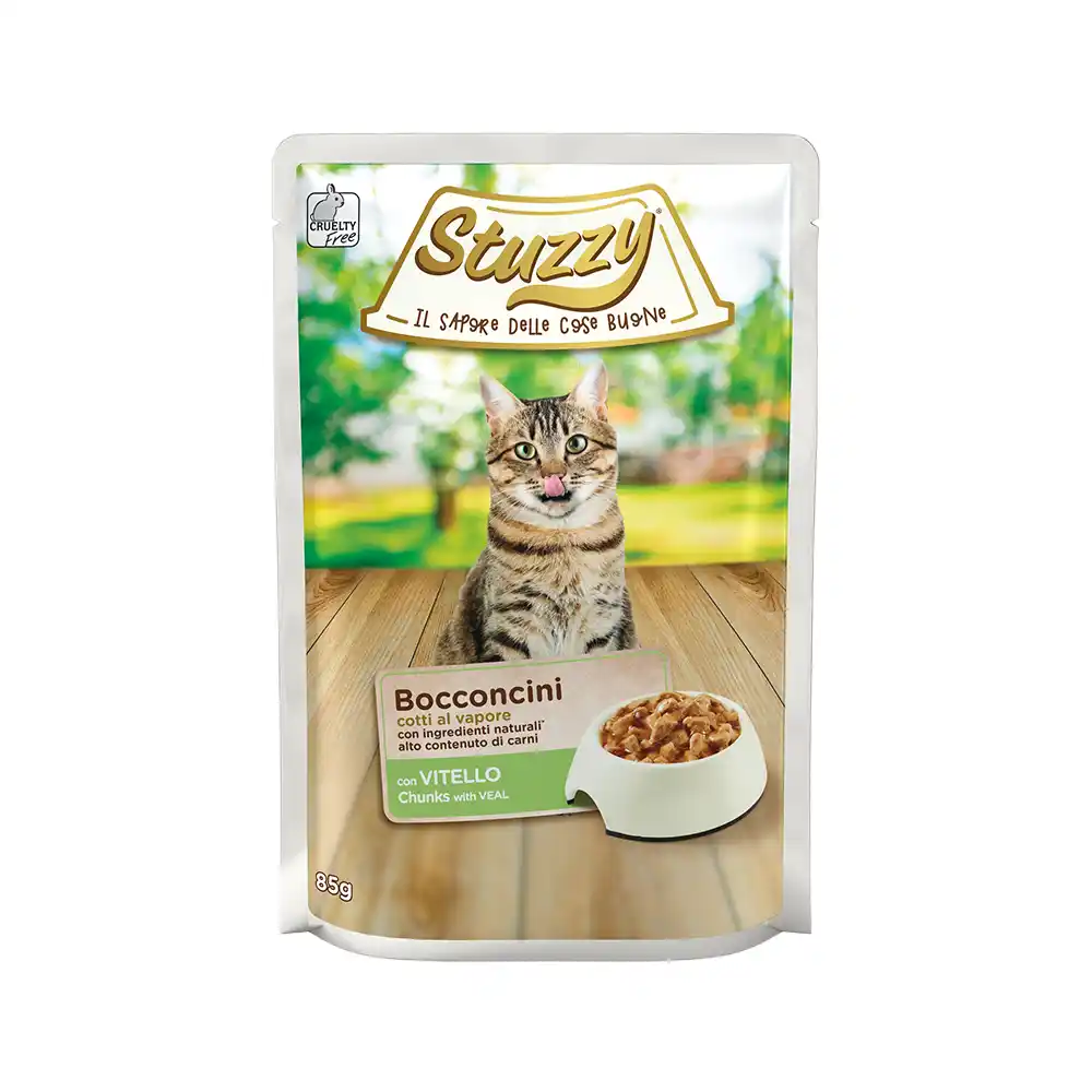 STUZZY CAT CHUNKS Pouch Veal