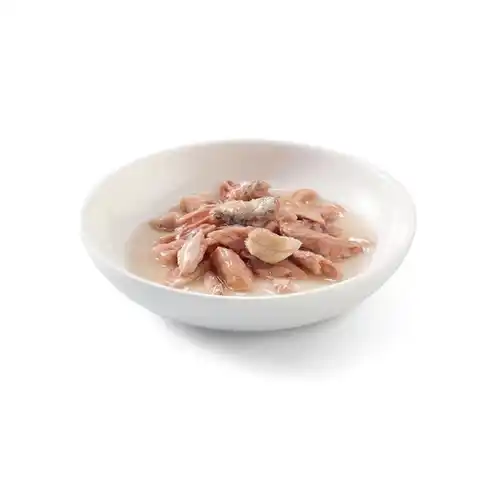 SCHESIR CAT CAN BROTH TUNA WITH PELAGIC FISH 70gr