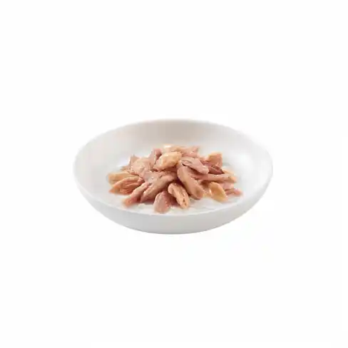 SCHESIR CAT CAN BROTH NATURAL SAUCE TUNA WITH SALMON 70gr
