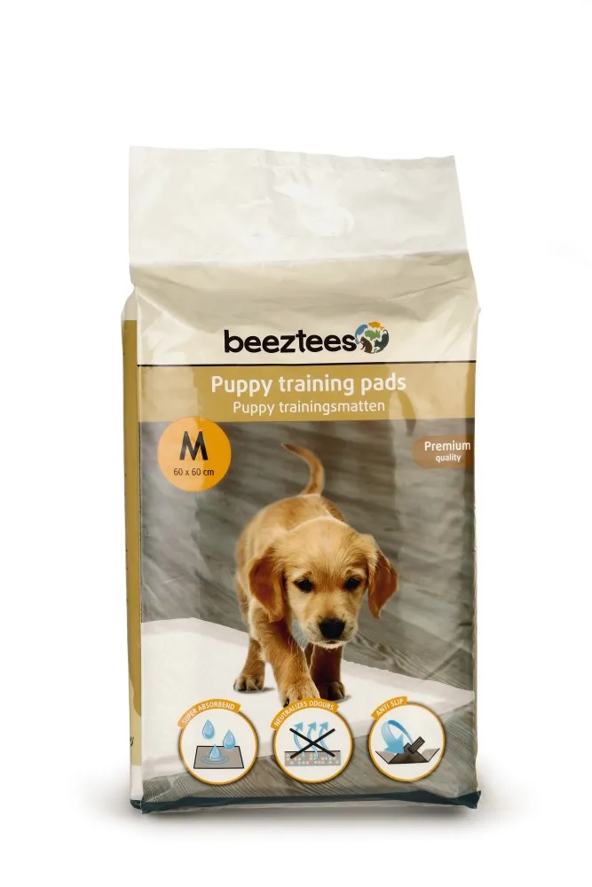 Cumpara  Scutece, scutece și șervețele - BEEZTEES пеленки Puppy Training Pads M 15pcs ..