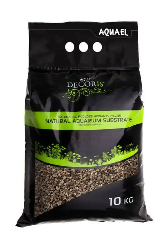 AQUAEL Грунт NATURAL MULTICOLORED GRAVEL 1.4-2mm 10KG