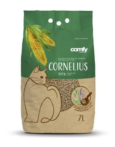 Cumpara  Umpluturi - COMFY Наполнитель кукурузный CORNELIUS HERBAL..